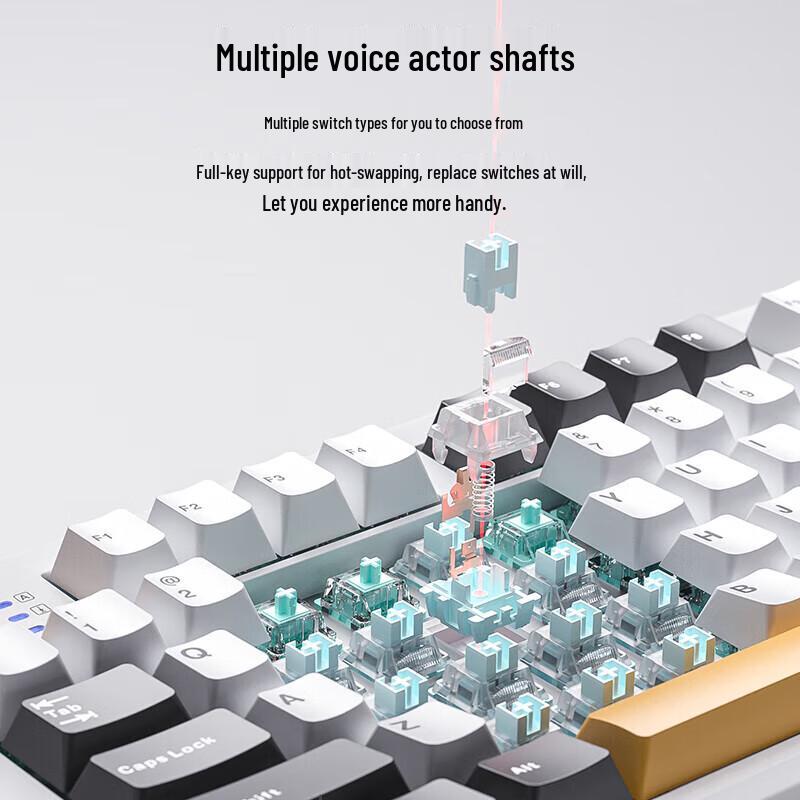AULA S87Pro Kabellose Mechanische Tastatur