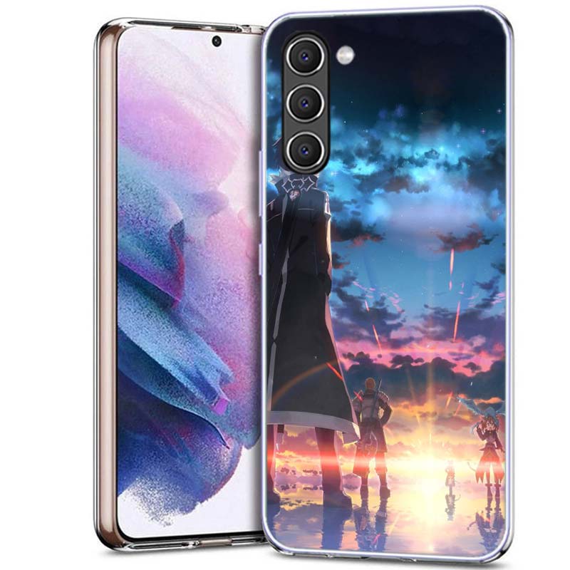 Sword Art Online SAO Anime Phone Case for Samsung A16 A17 A26 A36 A37 A56 A57 A12 A22 A32 A52S A07 A06 A02S A72 Galaxy A70 A50S