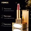 FOMIX Mirror Silk Two-Color Eyeshadow Stick: Waterproof, Sweatproof, Shimmering Earth Tones for Easy Application.