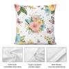 spring floral Cushion Cover Soft Plush Fabric DoubleSided Printed Cushion Covers for All Seasons Modern HomeDecor Gift