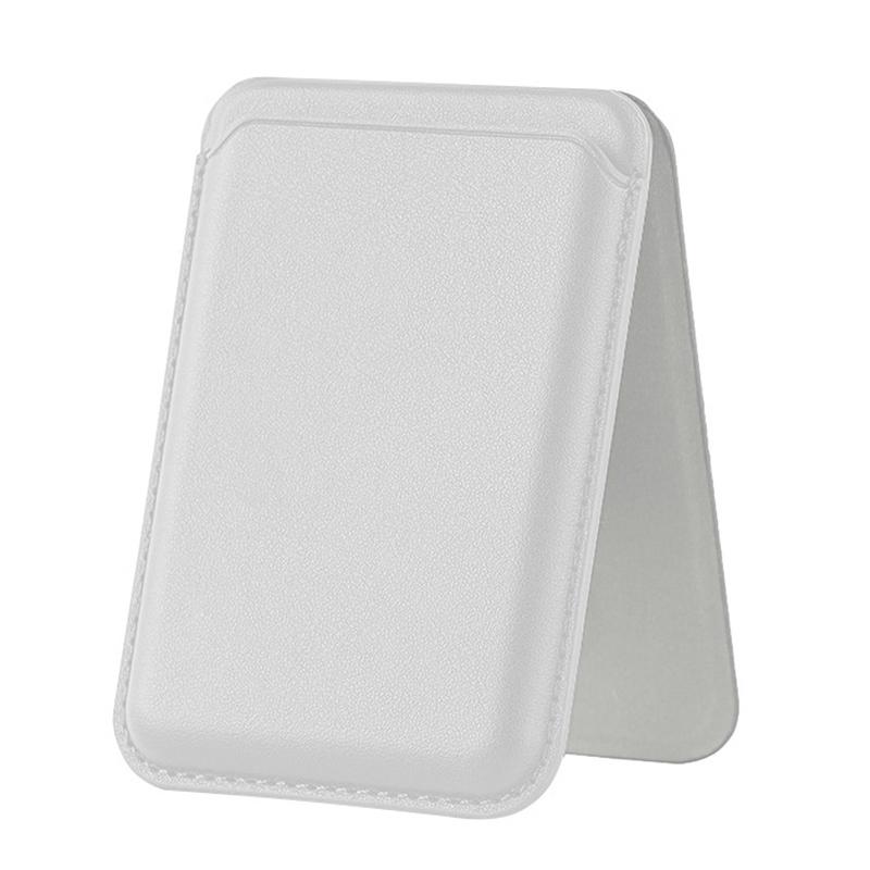 Magnetic For Magsafe Leather Wallet Card Holder For Iphone 16 15 14 13 Pro Max Hide Phone Stand Bank Id Card Holder Pocket Cover