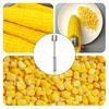 Corn Planer Thresher Stainless Steel Corn Cob Peeler Corn Thresher Tool with Ergonomic Handle for Home Kitchen BBQ