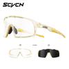 SCVCN Photochromic Cycling Sunglasses for Men Outdoor Y2k Bike Glasses Fishing Glasses Hiking Eyewear Bicycle Goggles UV400