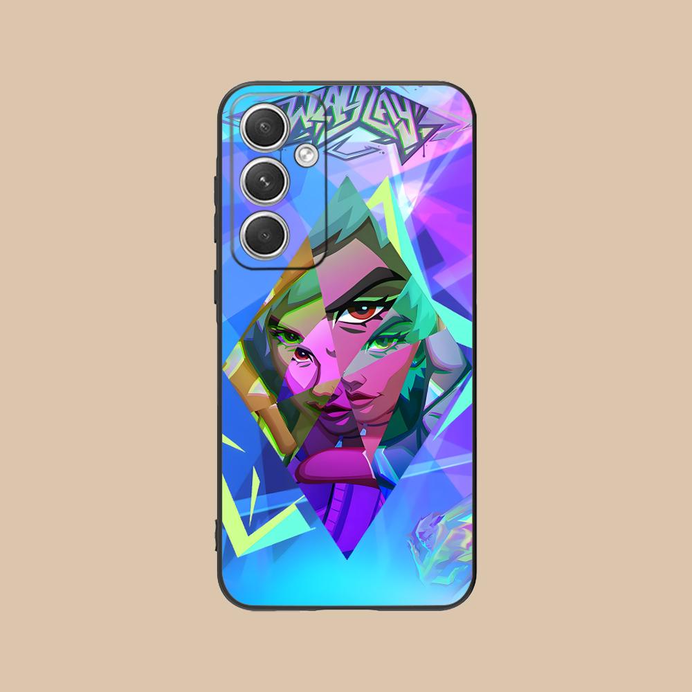 Valo Waylay Phone Case for Samsung Galaxy S26 S25 S24 S23 S22 S21 S20 Note20 Plus FE Ultra Soft TPU Shockproof Cover