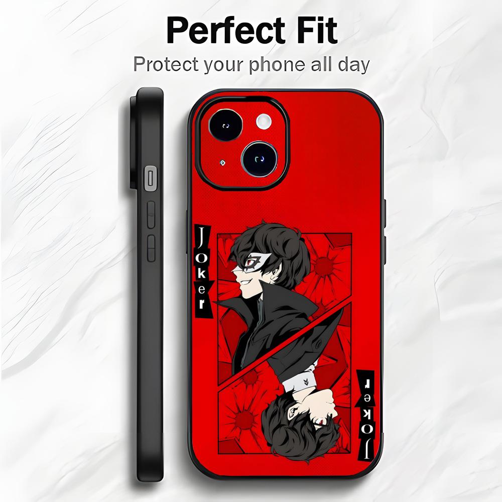 

Stylish JRPG Anime P-P-PersonaS 5 Phone Case Phone Case Soft Packaging Lightweight For iPhone17 16 15 14 13ProMax iphone12promax