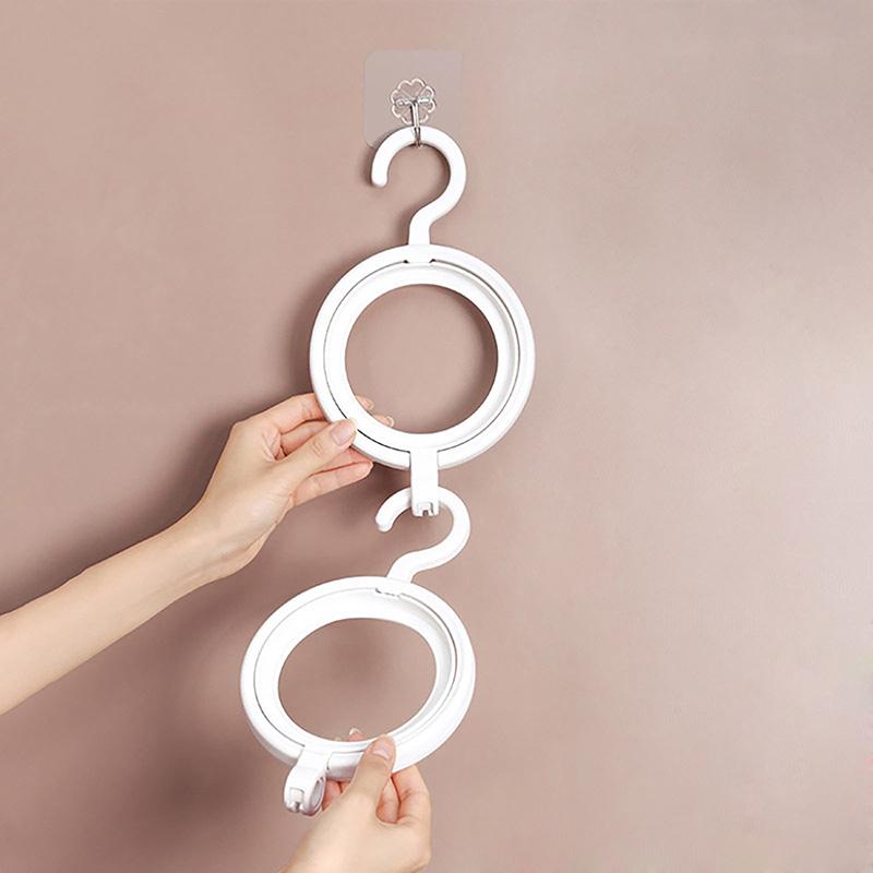 Kunststoff Hängender Perückenständer Tragbarer Perückenaufhänger für Mehrere Perücken Trockenständer