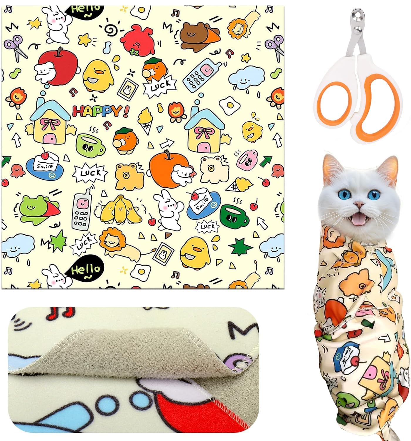 

Сумка для груминга кошек Okiki для стрижки когтей кошка груминг предотвращает агрессивное поведение кошек при стрижке, обертывание, сумка,