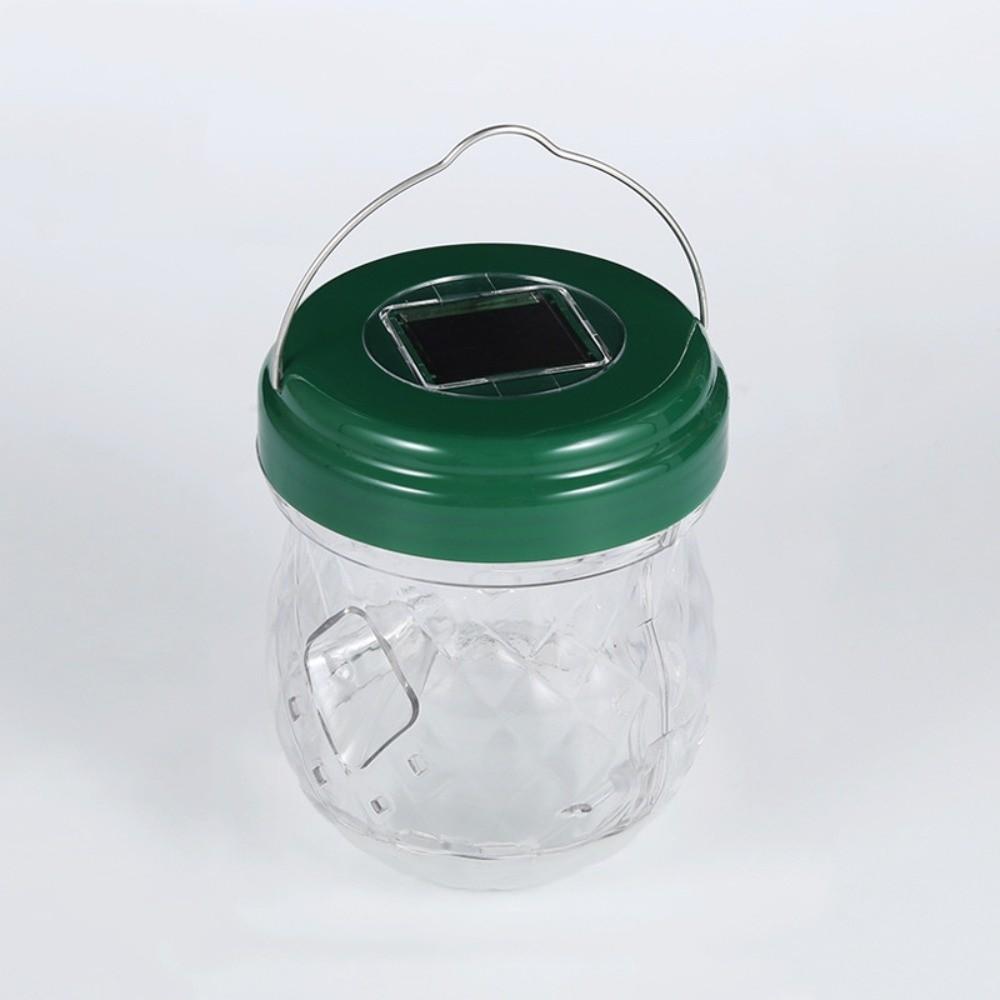 

New Solar Powered Wasp Trap Box Reusable PP Bee Trap Bottle Transparent Hanging Fly Traps Case Garden Supplies