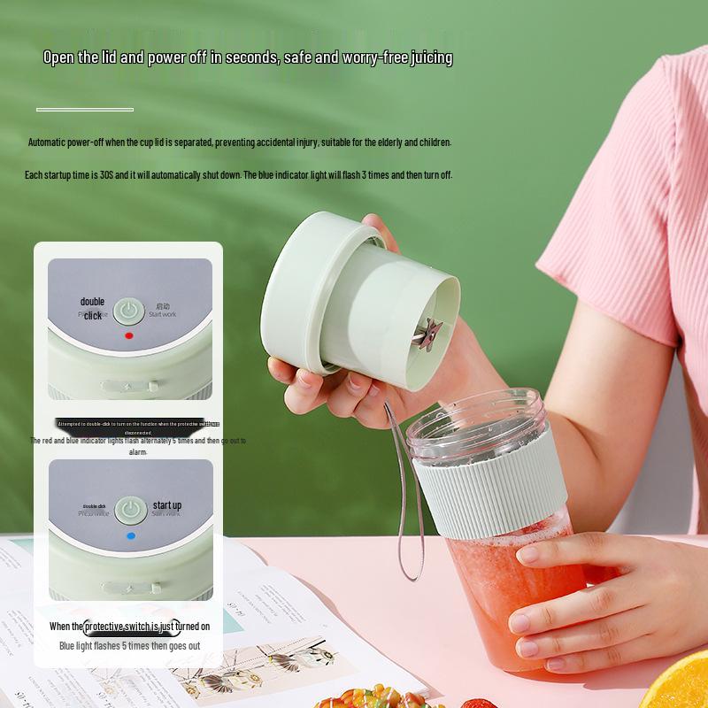 Portable USB Rechargeable Multifunctional Juicer Cup