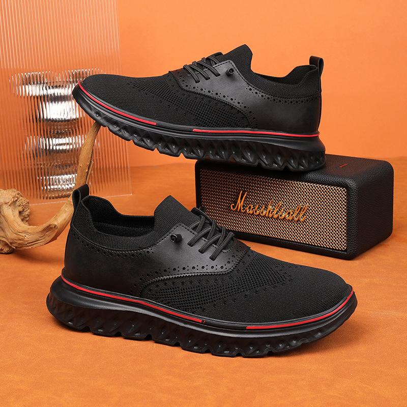 Summer Large Size Casual Outdoor Daily Commuter Sports Light Hiking Shoes Mesh Shoes 39