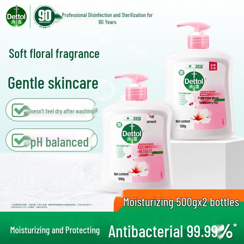 Dettol Moisturizing & Protecting Hand Wash Twin Pack