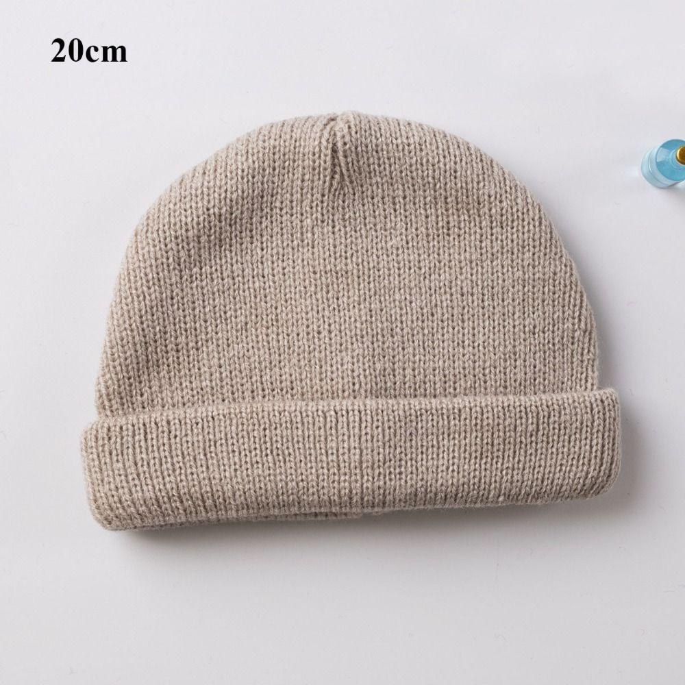 Mini Cotton Doll Hat Fashion Animal Knitted Hat Dollhouse Hats Decorations  for 10/20cm Cotton Doll