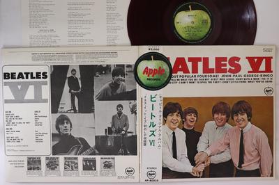 LP Record BEATLES Beatles VI AP80035 APPLE 1970 Japan Obi Rock Used