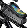 1PC  Bike Bag 2L Frame Front Tube Cycling Bag Bicycle Waterproof Phone Case Holder 7.2Inches Touchscreen Bag Accessorie