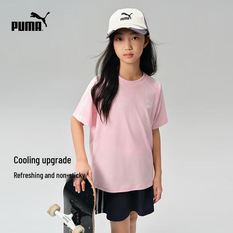 Puma Kids' Color-Block Short Sleeve T-Shirt