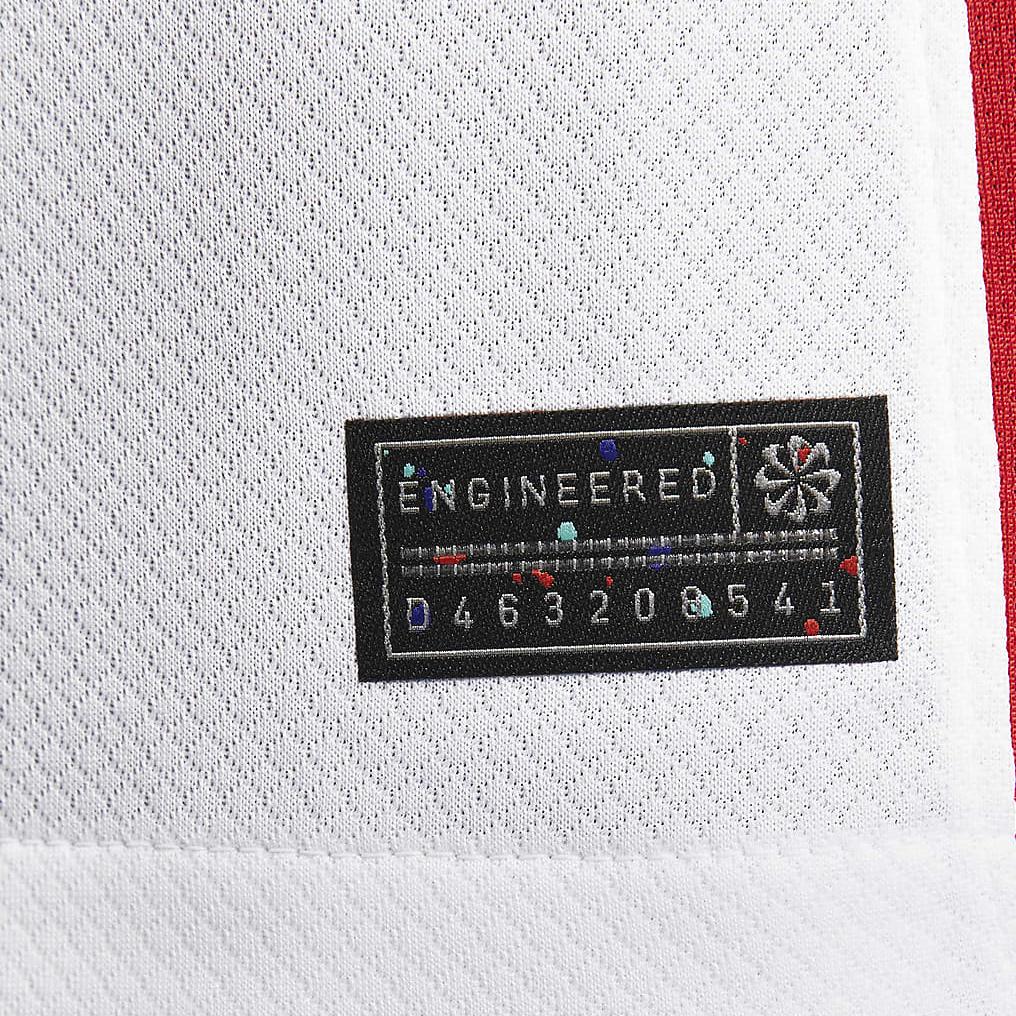 Nike Einfarbige Marke Logo Rundhals T-Shirt Damen Oberteile Weiß DV3459-100