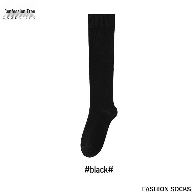 Women's Seamless Over-the-Knee Compression Socks, Antibacterial and Odor-Resistant for Autumn/Winter - Slimming Design