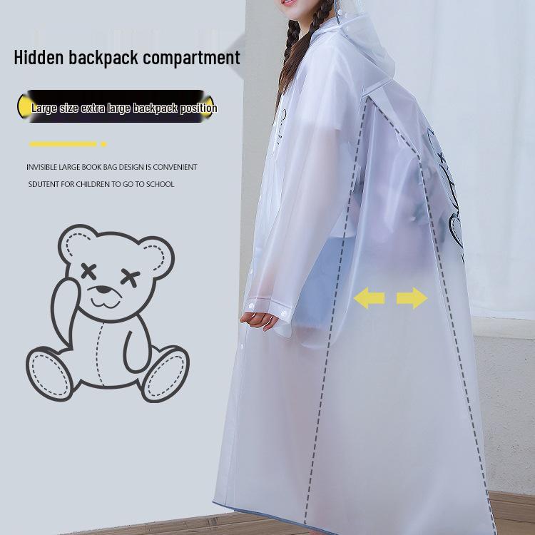 Imperméable intégral pour enfants pour l'école - Garçons et filles