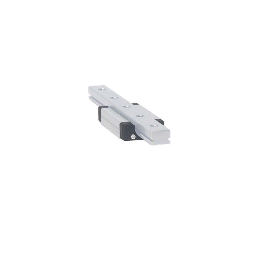 Link CNC 3D Printer Parts: Precision Miniature Linear Guide Rail MGN with MR Slider In Green and Black.