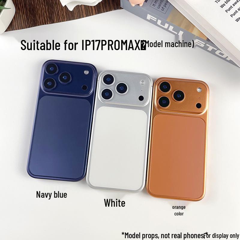 Симулированная модель iPhone 17 Pro Max с цветным экраном 17 Black Black Screen
