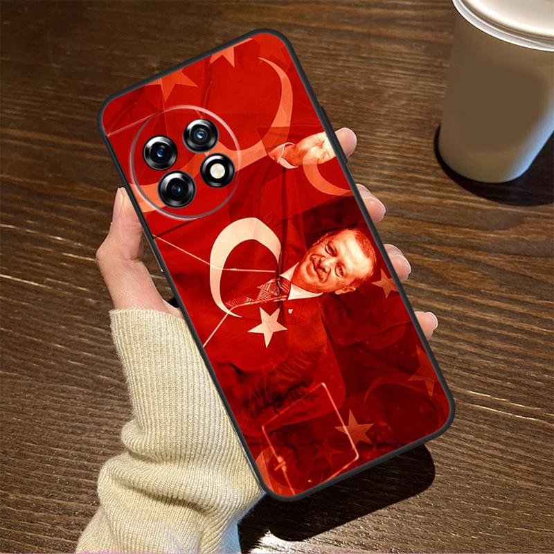 Turkey Recep Tayyip Erdogan Case For OnePlus 13T 10T 8T 10R 13R 15 R 13 12 11 9 10 Pro Nord CE 5 2 3 4 Lite N20 N30 Cover