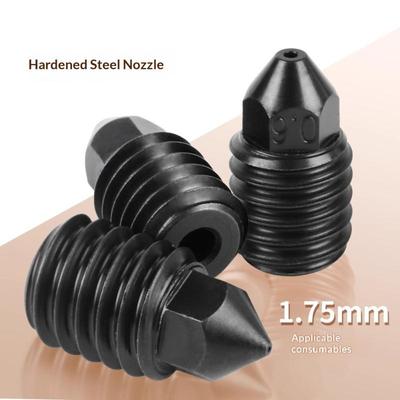 1Pcs P1P X1 High Flow Nozzle for Bambu Lab Brass Hardened Steel CHT Print Head 3D Printer Replacement Part