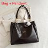 Minimalist Womens Tote Bag In Pu Material With Top Handle For Daily Use