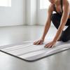 Marbled Exercise Mat Dark Underside Contrast Design Equipment