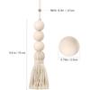 4/8Pcs Tassel Ornaments DIY Crafts Modern Boho Hanging Decorations Tassel Pendants for Backdrop Dorm Bedroom Curtain Home Decor