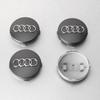 4PCS 59mm Car Wheel Center Hub Cap Tire Rim Cover Decoration Accessories For Audi A1 A2 A3 A4 A5 S A4 S7 RS3 RS4 S3 S6 Q3 Q5 Q7