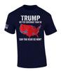 Trenz Shirt Company Herren Lustig Trump Besser Als 5G Abdeckung USA Kurzarm