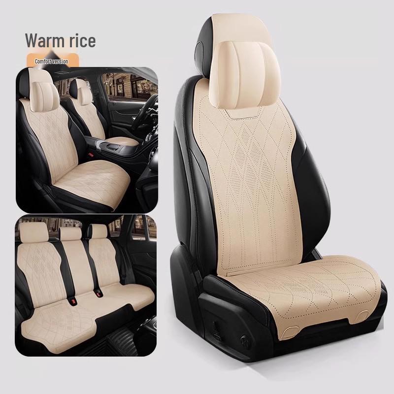 Geely Galaxy L7 Long Teng MAX Suede Seat Covers for Starship Asian Games