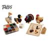 Beading Kit For Beginners Tiny 3D Beaded Animal Kit, Cute DIY with Colorful Beads and Easy Instructions, 4 Designs Handmade Jewelry Art Craft