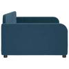 Daybed Blue 90x200 Cm Velvet