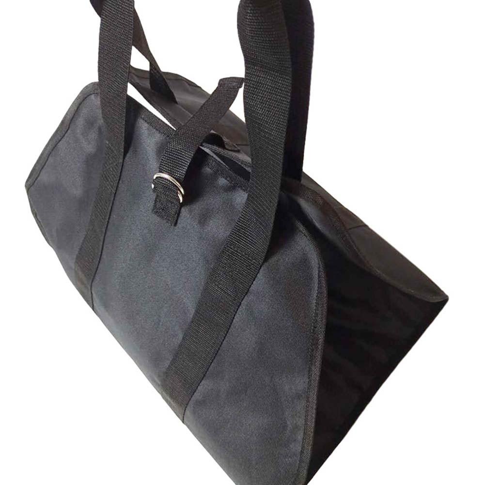 Ample Storage Capacity Firewood Carrier Waxed Canvas Carrier