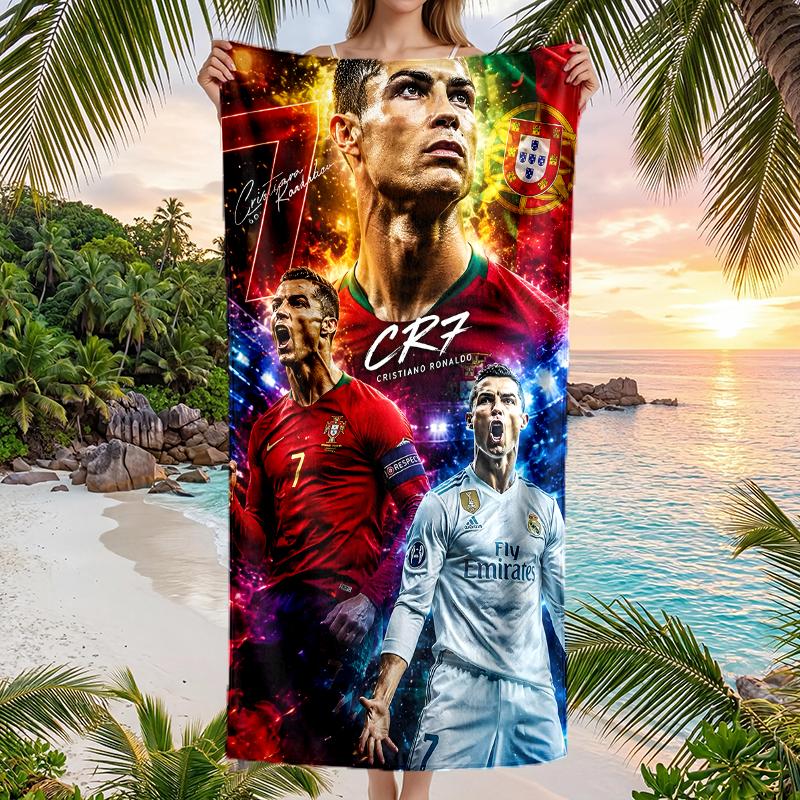 Crf Fashion Beach Towel: Ideal for Summer Adventures Soft, absorbent and quick drying suitable for swimming and bathing