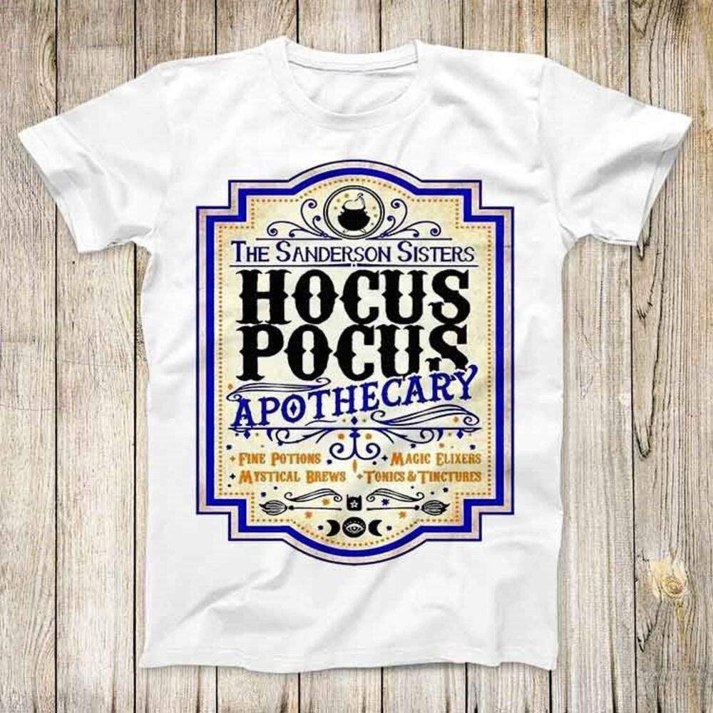 

Футболка из 100% хлопка плотностью 230 г/м2, футболка Hocus Pocus Sanderson Sisters на Хэллоуин, подарочная футболка, лучший милый подарок для мужчин и женщин, унисекс, футболка 3102 XS белый
