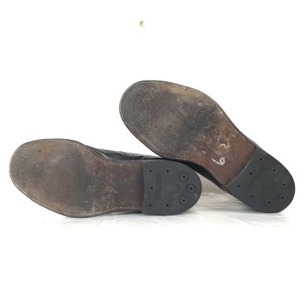 D.J. Leavenworth 70s U.S. NAVY Service Shoes 9.5W 27.5 Try-On Exchange OK(USED)