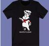 Pillsbury Doughboy White Flour Logo Men's Black T-shirt
