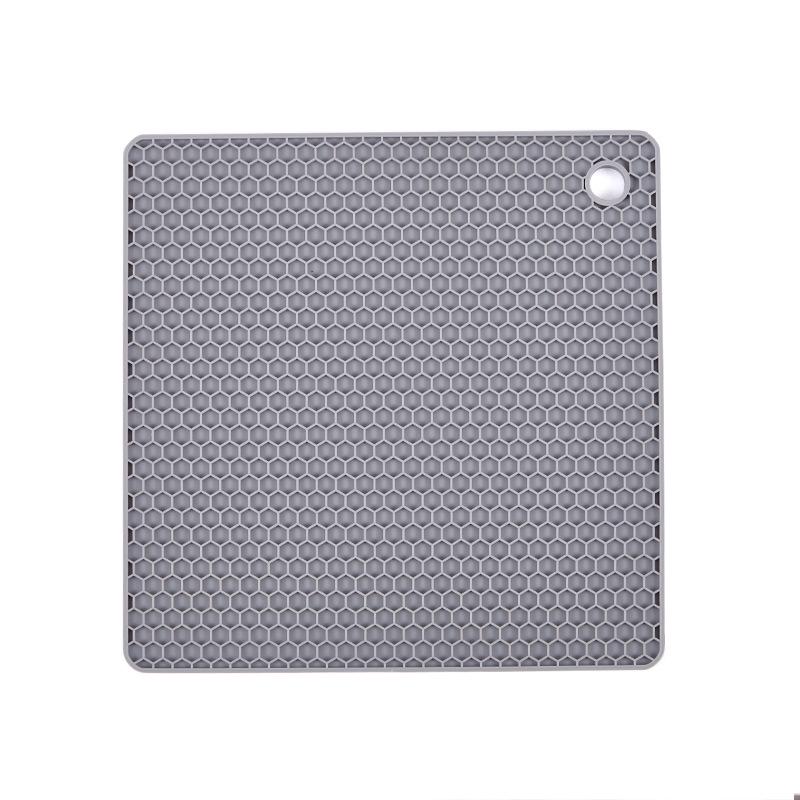 Multi-Function Silicone Honeycomb Table Mat - Non-Slip, Heat Resistant