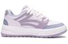 Li Ning Floating Slip Resistant Abrasion Resistant Low Top Skateboard Shoes Women's Pink Purple AGCS078-2