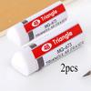 New 4B Rubber Eraser Soft and Clean Triangular Eraser Black and White Pencil Eraser Suitable for Student Exams