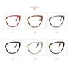 Cat Eye Spectacle Women Transparent Frame Optical Eyewear Myopia Glasses Diopter 0 -0.5 -0.75 -1.0 -2.0 -2.5 -3.0 To -6.0