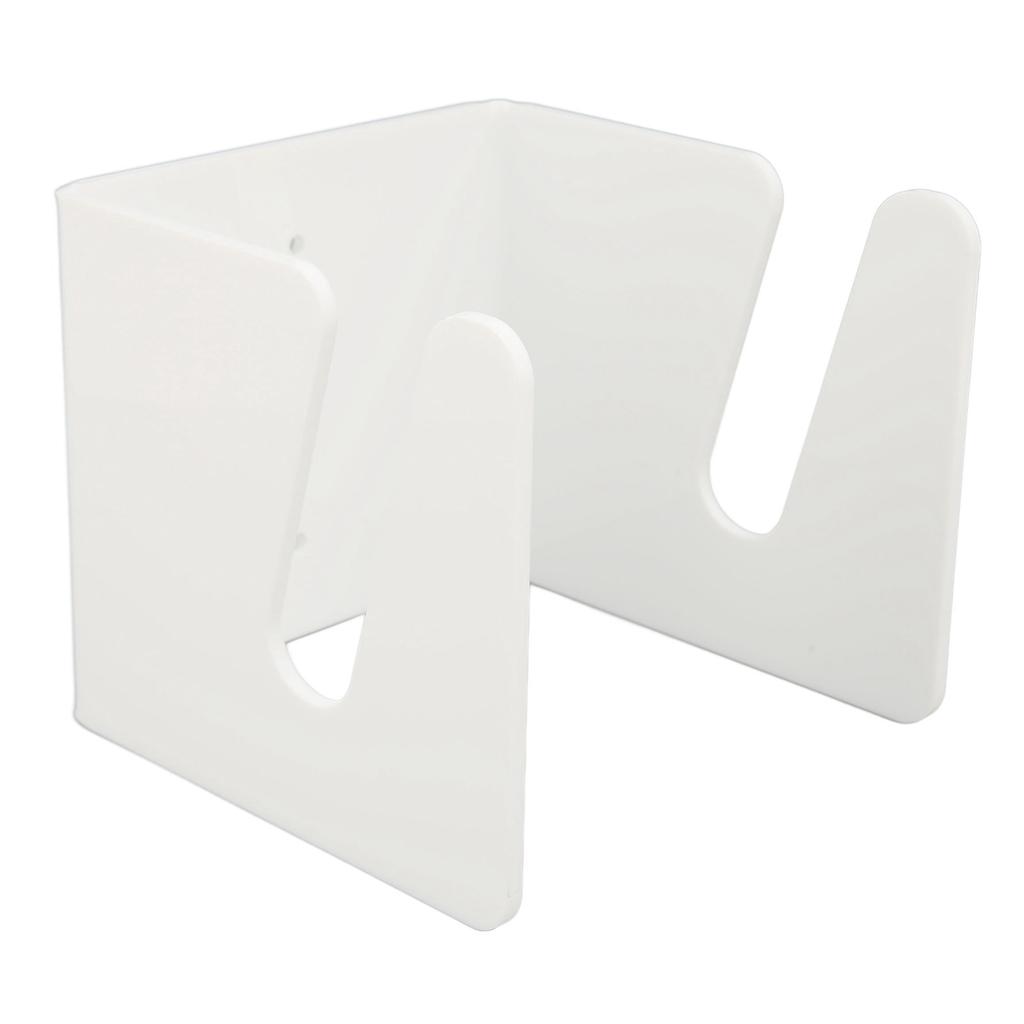 Skateboard Wall Mount Acrylic Display Storage Holder Hanger Home Decoration for Indoor White