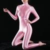 Sexy Shiny Full Body Bodysuit Oil Gloosy Sexy Tight Shaping Thong Bodysuit Catsuit Sheer See Through Sexy Tight Candy Color