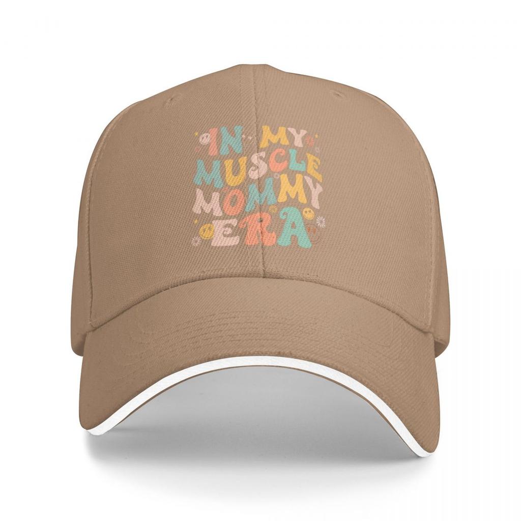 Baseball Caps In My Muscle Mommy Era Gym Fitness Customized Men Women Outdoor Summer Caps
