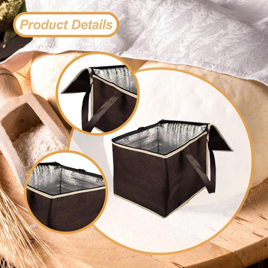 Scatola per la lievitazione del pane con cerniera, controllo della temperatura e timer, scalda pasta madre 20L 30x30x20cm