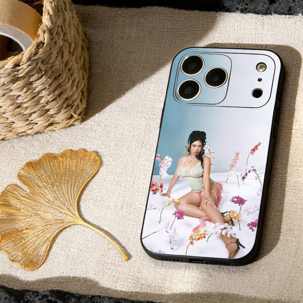 K-Kali U-Uchis Latin Pop Star Phone Case For iPhone 17, 16,15,14,13,12,11 X XR Plus,Others Soft Black Cover