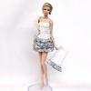 1 ensemble de vêtements de poupée haute couture pour Barbie, tenues, chemise haute, jupe et châle, robe de soirée, accessoires de poupées, jouet pour enfants, 1/6
