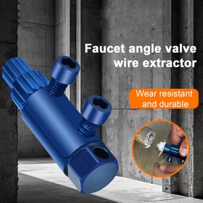 Broken Pipe Thread Extractor Faucet Valve Screw Extractor Anti-Rust Coating Widely